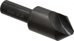 Hertel - 7/8" Head Diam, 1/2" Shank Diam, 1 Flute 82° High Speed Steel Countersink - Benchmark Tooling