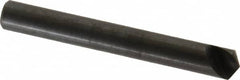 Hertel - 1/4" Head Diam, 1/4" Shank Diam, 1 Flute 120° High Speed Steel Countersink - Benchmark Tooling