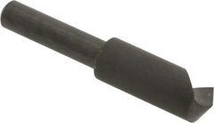 Hertel - 3/8" Head Diam, 1/4" Shank Diam, 1 Flute 120° High Speed Steel Countersink - Benchmark Tooling