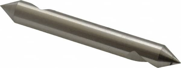 Hertel - 5/16" Head Diam, 5/16" Shank Diam, 1 Flute 60° High Speed Steel Countersink - Benchmark Tooling