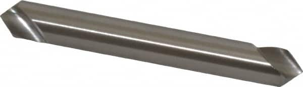 Hertel - 5/16" Head Diam, 5/16" Shank Diam, 1 Flute 90° High Speed Steel Countersink - Benchmark Tooling