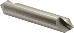 Hertel - 3/4" Head Diam, 3/4" Shank Diam, 1 Flute 90° High Speed Steel Countersink - 3-1/2" OAL, Straight Shank - Benchmark Tooling