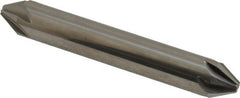 Hertel - 3/8" Head Diam, 3/8" Shank Diam, 6 Flute 60° Solid Carbide Countersink - Benchmark Tooling