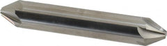 Hertel - 1/2" Head Diam, 1/2" Shank Diam, 6 Flute 60° Solid Carbide Countersink - Benchmark Tooling