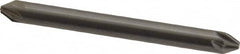 Hertel - 3/16" Head Diam, 3/16" Shank Diam, 6 Flute 60° Solid Carbide Countersink - Benchmark Tooling