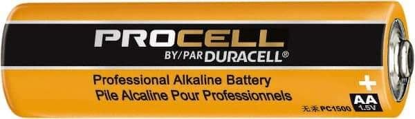 Ability One - Size AA, Alkaline, Standard Battery - 1.5 Volts - Benchmark Tooling