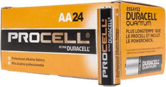 Duracell - Size AA, Alkaline, 24 Pack, Standard Battery - 1.5 Volts, Button Tab Terminal - Benchmark Tooling