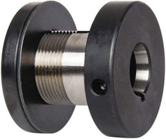 Sopko - 2-1/4" Diam Grinding Wheel Adapter - 3/4 to 1" Wheel Width, 1-1/4 - 16 Thread Size, Right Handed, 4-1/2" Taper per ', 1-1/4" Arbor Hole - Benchmark Tooling