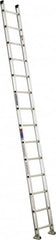 Werner - 14' High, Type IA Rating, Aluminum Extension Ladder - 300 Lb Capacity - Benchmark Tooling