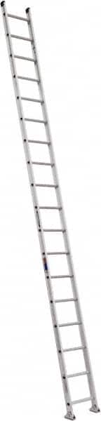 Werner - 18' High, Type IA Rating, Aluminum Extension Ladder - 300 Lb Capacity - Benchmark Tooling