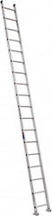 Werner - 18' High, Type IA Rating, Aluminum Extension Ladder - 300 Lb Capacity - Benchmark Tooling