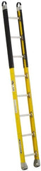 Werner - 12' High, Type IA Rating, Aluminum Extension Ladder - 300 Lb Capacity - Benchmark Tooling