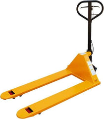 Vestil - 5,500 Lb Capacity, 7-3/4" Lift Economy Pallet Truck - 2-7/8" Min Lift Height, 48" Fork Length x 27" Fork Width, 27" Overall Width - Benchmark Tooling