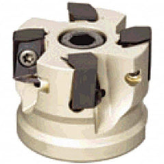 Tungaloy - 4" Cut Diam, 1-1/2" Arbor Hole Diam, Indexable Square-Shoulder Face Mill - Benchmark Tooling