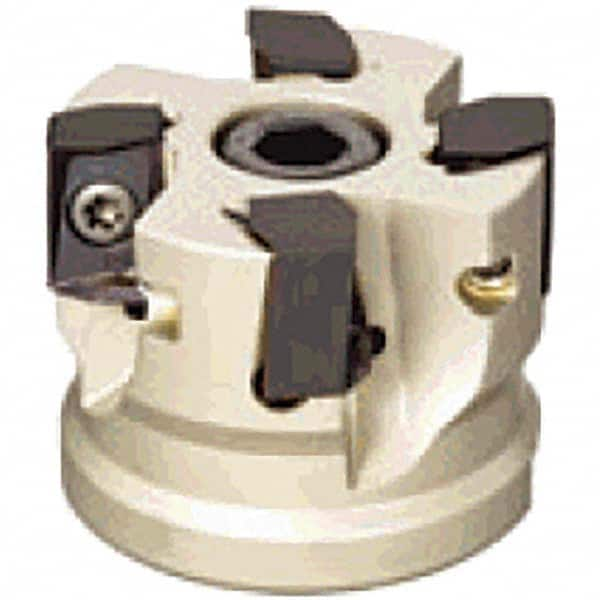 Tungaloy - 2-1/2" Cut Diam, 3/4" Arbor Hole Diam, Indexable Square-Shoulder Face Mill - Benchmark Tooling