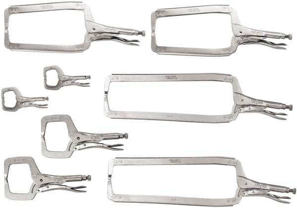 Irwin - 8 Piece Locking Clamp Plier Set - Comes in Box - Benchmark Tooling