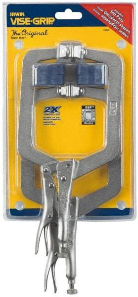 Irwin - 2 Piece Locking Clamp Plier Set - Comes in Box - Benchmark Tooling