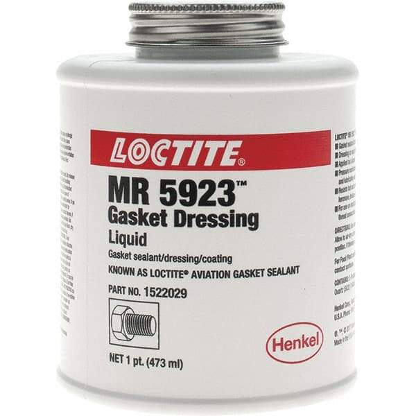 Loctite - 16 oz Can Brown Gasket Sealant - -65 to 400°F Operating Temp - Benchmark Tooling