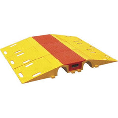 Checkers - On Floor Cable Covers Cover Material: Polyurethane Number of Channels: 1 - Benchmark Tooling