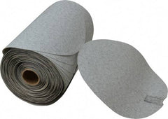 3M - 6" Diam, 320 Grit Silicon Carbide Adhesive PSA Disc - Extra Fine Grade, Gray, A Weighted Backing, Flexible, Use with Random Orbital Sanders - Benchmark Tooling