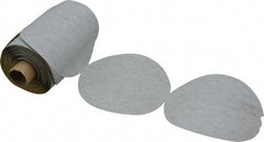 3M - 5" Diam, 280 Grit Silicon Carbide Adhesive PSA Disc - Very Fine Grade, Gray, A Weighted Backing, Flexible, Use with Random Orbital Sanders - Benchmark Tooling