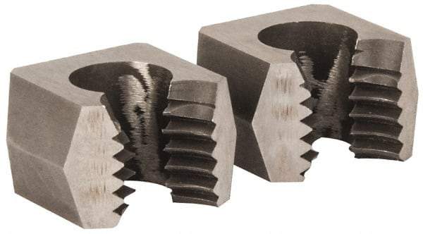 Cle-Line - M12x1.75, Collet #5, Two Piece Adjustable Die - Carbon Steel - Exact Industrial Supply