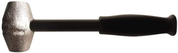 American Hammer - 2 Lb Head Mallet - 10" OAL, 9" Long Steel Handle with Grip - Benchmark Tooling