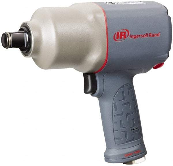 Ingersoll-Rand - 3/4" Drive, 7,000 RPM, 200 to 900 Ft/Lb Torque Impact Wrench - Pistol Grip Handle, 32 CFM, 1/2" NPTF Inlet - Benchmark Tooling