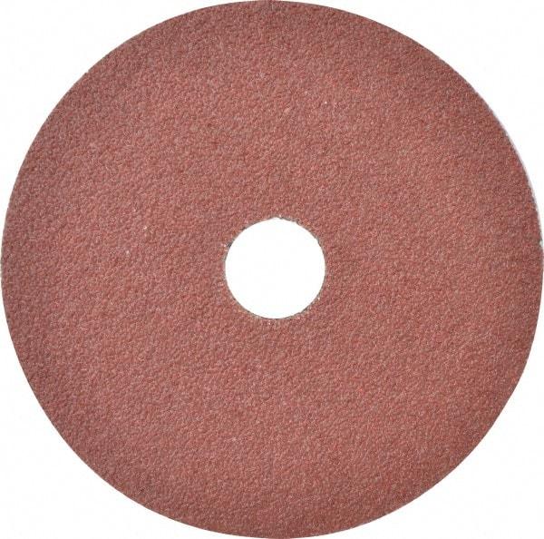 Camel Grinding Wheels - 5" Diam 7/8" Hole 36 Grit Fiber Disc - Very Coarse Grade, Aluminum Oxide, 12,200 Max RPM - Benchmark Tooling