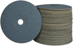 Camel Grinding Wheels - 7" Diam 7/8" Hole 80 Grit Fiber Disc - Medium Grade, Zirconia Alumina, 8,600 Max RPM - Benchmark Tooling