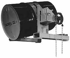 Caldwell - 2,000 Lb Load Capacity, Forklift Drum Rotator - Benchmark Tooling