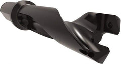 Allied Machine and Engineering - 24 to 25.78mm Diam, 3xD, 3-5/64" Max Depth, 1" Shank Diam, 6-49/64" OAL, Replaceable Tip Drill - Series 24 - Benchmark Tooling
