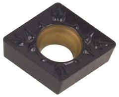 Kennametal - CCMT32.51 MP Grade KCP10 Carbide Turning Insert - TiCN/Al2O3 Finish, 80° Diamond, 3/8" Inscr Circle, 5/32" Thick, 1/64" Corner Radius - Benchmark Tooling