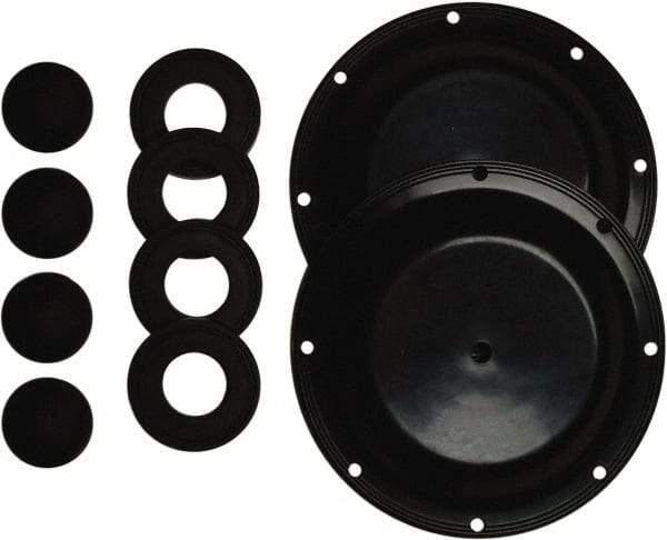 SandPIPER - 1" Pump, Neoprene Fluid Section Repair Kit - For Use with Diaphragm Pumps - Benchmark Tooling