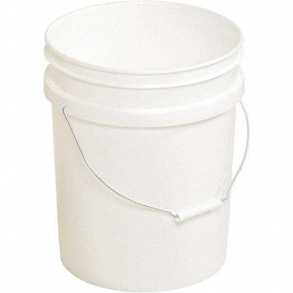 Vestil - Buckets & Pails Capacity: 5 Gal Body Material: Plastic - Benchmark Tooling