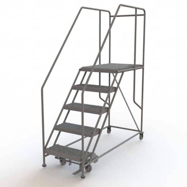 TRI-ARC - Rolling & Wall Mounted Ladders & Platforms Type: Rolling Work Platform Style: Steel Work Platform - Benchmark Tooling