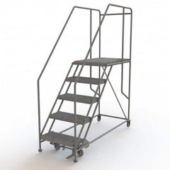 TRI-ARC - Rolling & Wall Mounted Ladders & Platforms Type: Rolling Work Platform Style: Steel Work Platform - Benchmark Tooling