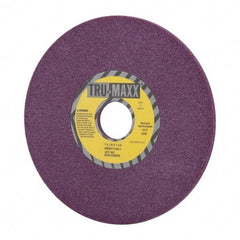 Tru-Maxx - 7" Diam x 1-1/4" Hole x 1/4" Thick, J Hardness, 46 Grit Surface Grinding Wheel - Aluminum Oxide, Type 1, Coarse Grade, 3,600 Max RPM, No Recess - Benchmark Tooling