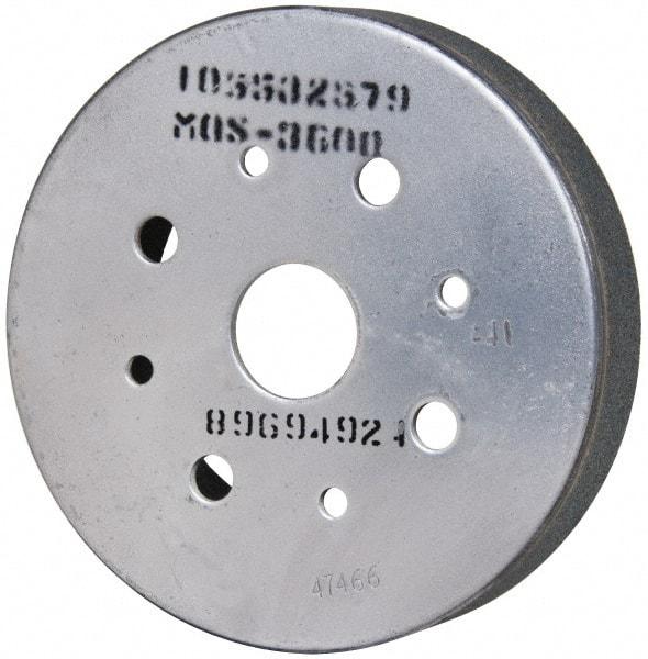 Tru-Maxx - 6" Diam, 1-1/4" Hole Size, 1" Overall Thickness, 120 Grit, Type 2 Tool & Cutter Grinding Wheel - Fine Grade, Silicon Carbide, I Hardness, 3,600 RPM - Benchmark Tooling