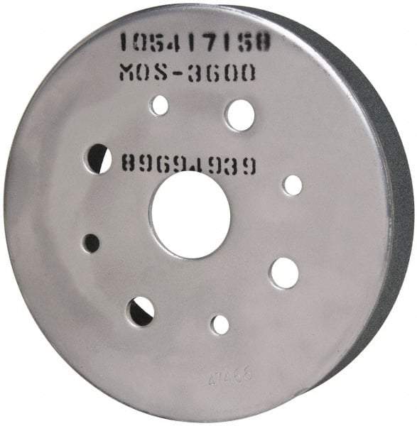 Tru-Maxx - 6" Diam, 4" Hole Size, 1" Overall Thickness, 100 Grit, Type 2 Tool & Cutter Grinding Wheel - Fine Grade, Silicon Carbide, I Hardness, 3,600 RPM - Benchmark Tooling