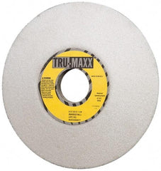Tru-Maxx - 6" Diam, 1-1/4" Hole Size, 1/2" Overall Thickness, 46 Grit, Type 12 Tool & Cutter Grinding Wheel - Coarse Grade, Aluminum Oxide, J Hardness, 4,140 RPM - Benchmark Tooling