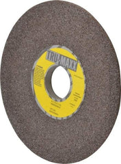 Tru-Maxx - 6" Diam, 1-1/4" Hole Size, 1/2" Overall Thickness, 46 Grit, Type 12 Tool & Cutter Grinding Wheel - Coarse Grade, Aluminum Oxide, K Hardness, 4,140 RPM - Benchmark Tooling