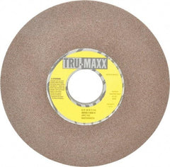 Tru-Maxx - 6" Diam, 1-1/4" Hole Size, 1/2" Overall Thickness, 80 Grit, Type 12 Tool & Cutter Grinding Wheel - Medium Grade, Aluminum Oxide, K Hardness, 4,140 RPM - Benchmark Tooling