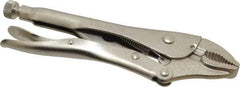 Paramount - 10" OAL Curved Jaw Locking Pliers - 1-7/8" Jaw Opening, Standard Handle - Benchmark Tooling