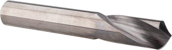 Accupro - 7/16" Body Diam, 120°, 3" OAL, Solid Carbide Spotting Drill - Benchmark Tooling