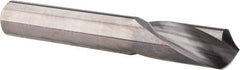 Accupro - 7/16" Body Diam, 120°, 3" OAL, Solid Carbide Spotting Drill - Benchmark Tooling