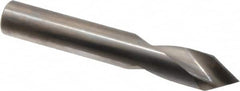 Accupro - 7/16" Body Diam, 60°, 3" OAL, Solid Carbide Spotting Drill - Benchmark Tooling