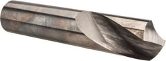 Accupro - 3/4" Body Diam, 120°, 4" OAL, Solid Carbide Spotting Drill - Benchmark Tooling