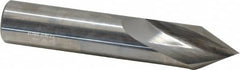 Accupro - 3/4" Body Diam, 60°, 4" OAL, Solid Carbide Spotting Drill - Benchmark Tooling