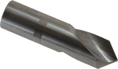 Accupro - 1" Body Diam, 90°, 4" OAL, Solid Carbide Spotting Drill - Benchmark Tooling